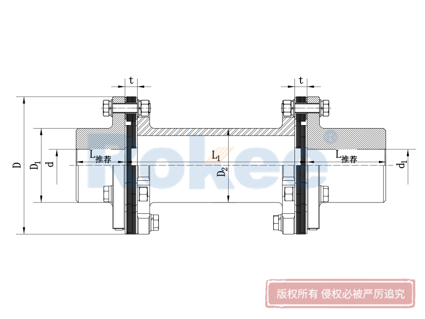 JMIIJ膜片聯(lián)軸器